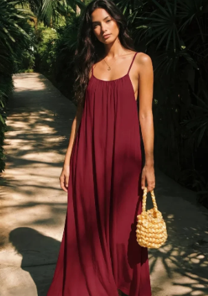 Elara - Vestido con espalda descubierta ajustable