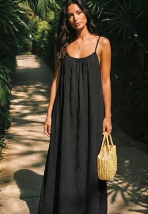 Elara - Vestido con espalda descubierta ajustable