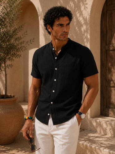 Luca - Camisa de manga corta y corte holgado